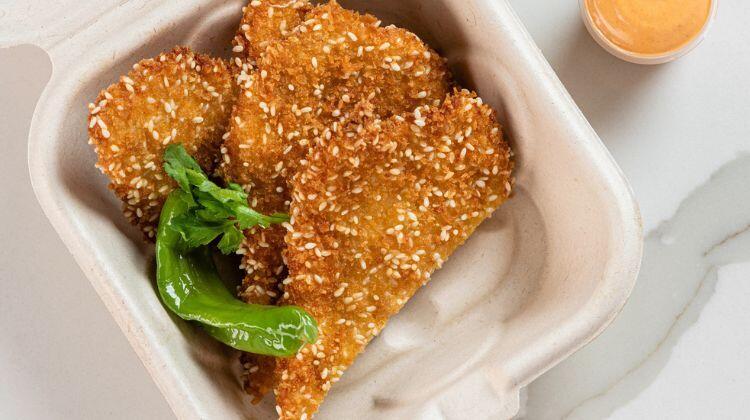 Schnitzel in Plate