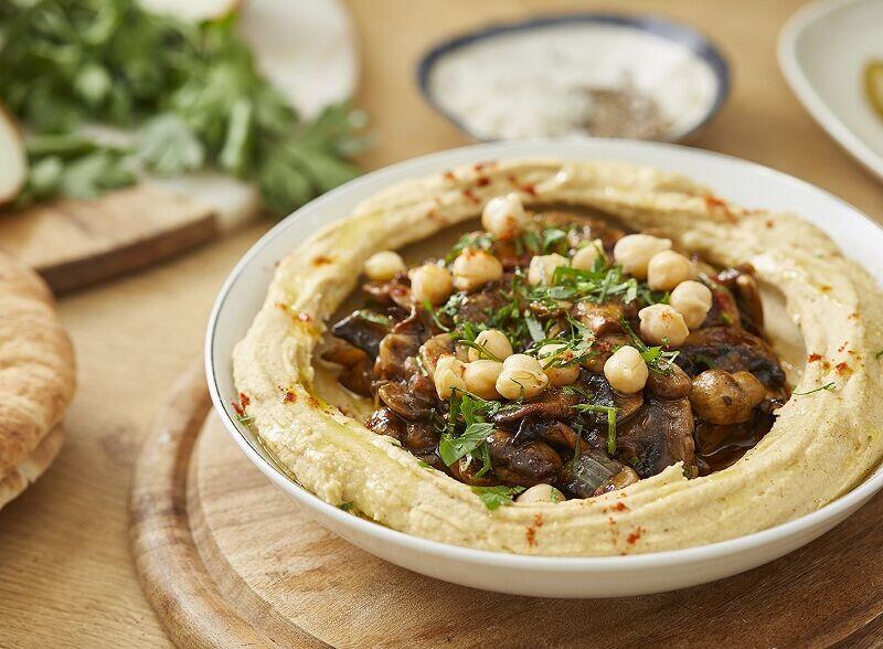Hummus Mushrooms (VG)